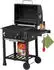 Relaxdays Holzkohlegrill Grillwagen mit Deckel (10050872)