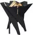 Kratki CANASTA Feuerkorb Outdoor Design modern schwarz Stahl