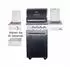Paella World Chef S Black Edition Gasgrill Edelstahl 2 Brenner Seitenkocher (500702)
