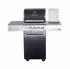 Paella World Chef S Black Edition Gasgrill Edelstahl 2 Brenner Seitenkocher (500702)