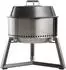 Solo Stove Holzkohlegrill Silber Metall Rund 55.9x74.7x55.9 cm & Outdoor-Küchen Holzkohlegrills