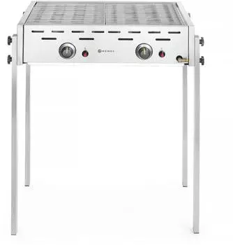 Hendi Roast-Master Pro Gasgrill 11,6kW, 790x560x900mm (148808)