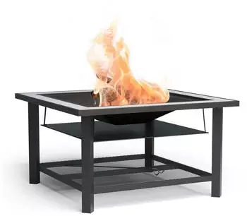 Blumfeldt Merano Avanzato 3in1 mit Grillfunktion 87 x 87 cm – Blumfeldt Merano Avanzato 3in1 – Grillen, Wärmen, Ambiente im Garten