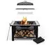 Blumfeldt Merano Avanzato 3in1 mit Grillfunktion 87 x 87 cm