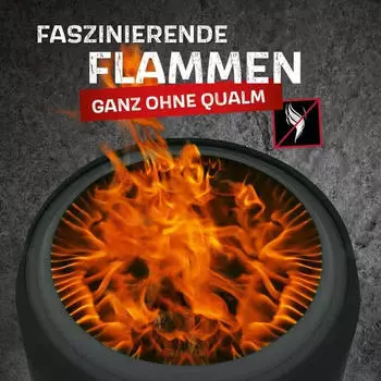 Landmann Rauchfreier Feuerkorb klein – Landmann Rauchfreier Feuerkorb klein – kompakter Grill für stimmungsvolles Feuer