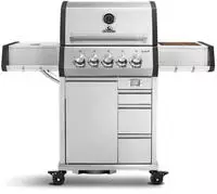 BURNHARD 945994, BURNHARD EARL Premium-Gasgrill 3-Brenner Edelstahl