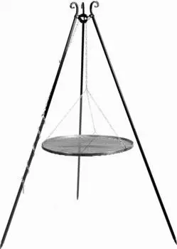 Trizeratop CookKing Tripod Rohstahl H&ouml;he 180cm 70cm