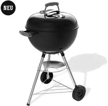 Weber Bar-B Kettle Ø47cm Black (1502055) – Weber Bar-B Kettle Ø47cm Black (1502055) – Klassischer Kugelgrill für den Garten
