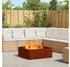 vidaXL Feuerstelle Feuerstelle 80 x 80 x 30 cm ( - )