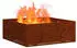 vidaXL Feuerstelle Feuerstelle 80 x 80 x 30 cm ( - )