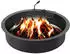 VEVOR Feuerring mit Grillrost, Kohlenstoffstahl, Ø914mm, H216mm (VOLD-36-8.5-Y)