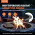 VEVOR Feuerring mit Grillrost, Kohlenstoffstahl, Ø914mm, H216mm (VOLD-36-8.5-Y)