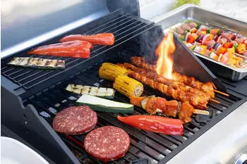 Unold 58595 BARBECUE -WAGEN BUDDY Elektrischer Outdoor BBQ Grillwagen – Edelstahl und Gusseisen für langlebigen Gastro-Einsatz