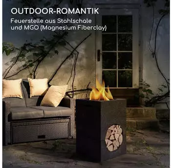 Blumfeldt FP18-Monolith-BLK – Blumfeldt FP18-Monolith-BLK – Edelstahl-Grill für gesellige Runden