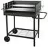 Master Grill & Party Charcoal barbecue 75.5 x 52 cm with shelf MG648