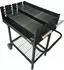 Master Grill & Party Charcoal barbecue 75.5 x 52 cm with shelf MG648