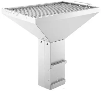 Thüros T4 Holzkohlegrill Einbau Kaminzugeffekt