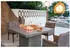 GardenForma Birmingham Gas-Feuerstelle Faserbeton Betonoptik Grau (OFG202LG)