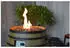 GardenForma Porvoo Gasfeuerstelle Holzfass-Optik Ø68x82cm (OFG615)