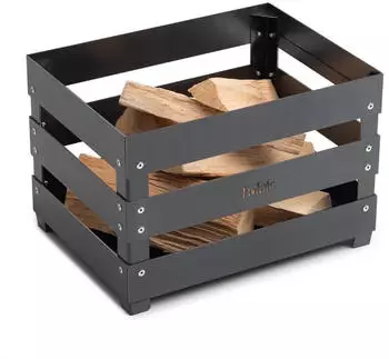 H&ouml;fats Crate schwarz Stahl 40 x 30 cm, H: 27 cm