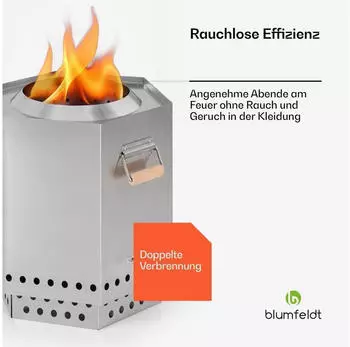 Blumfeldt Mojanda – Vielseitige Nutzung für Lagerfeuer und Outdoor-Cooking