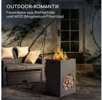 Blumfeldt FP18-Monolith-DGR – Blumfeldt FP18-Monolith-DGR – Kompakter Grill für naturnahes Flammen-