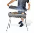 Grillpeter Mangal Astana Deluxe mit 11er Spießdreher Grillmotor USB und Powerbank BBQ Deckel Grillrost Ablage