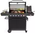 El Fuego Key West Gasgrill 6+1 Brenner 22kW mit Turbozone (AY5603)