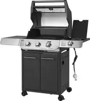 Primaster Gasgrill Cody Powerzone & Seitenbrenner Grillfl&auml;che 63,5 X 48 Cm...