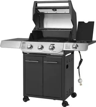 PRIMASTER Gasgrill Cody Powerzone & Seitenbrenner
