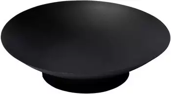 Dobar Stockholm Feuerschale Stahl, schwarz, &Oslash;60cm (35401)