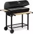 BBQ-Toro Grillwagen Holzkohlegrill Ø80cm mit Deckel & Thermometer (BBQ13)