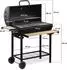 BBQ-Toro Grillwagen Holzkohlegrill Ø80cm mit Deckel & Thermometer (BBQ13)