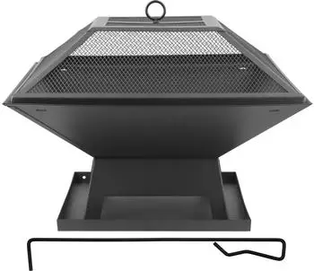 Trizeratop Feuerschale 45x45cm mit Funkenschutz (TRI-99715)