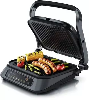 Arendo Kontaktgrill 1900W Digitalsteuerung, abnehmbare Antihaftplatten (303791)