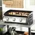 Outsunny Gasgrill Edelstahl (DE846-128V90BK0431)