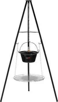 Trizeratop Hängegrill Dreibein mit Hängekessel 49cm (TRI-99933)