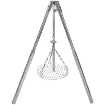 Schneider Grillger&auml;te Bikergrill Mini-Dreibeingrill Schwenkgrill Grillrost &Oslash;30cm (1021)