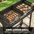 Outsunny Holzkohlegrill (846-287V00BK)