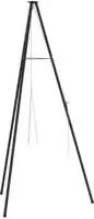 vidaXL Lagerfeuer Stativ Schwarz 92 x 92 x 151,5 cm Stahl