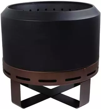 Dehner Feuerschale Aurus Eisen schwarz &Oslash;60cm x H57cm