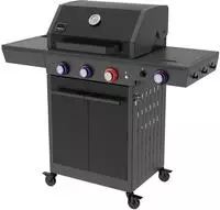 El Fuego Gasgrill "Key West" 13 kW (3 Brenner je 3,0 kW + 1 Turbobrenner 4,0 kW)