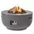 Happy Cocooning Mania Feuertisch Komplettset Bowl rund 19,5kW 91x91x46cm Beton-Optik grau (HC151014A+HC132020A+HC132035A+HC132002A)