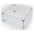 Happy Cocooning Mania Feuertisch Komplettset quadratisch 19,5kW 76x76x46cm Teakholz (HC151010A+HC132004A+HC152015A+HC142009A+HC152014A)