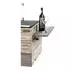Happy Cocooning Mania Feuertisch Komplettset quadratisch 19,5kW 76x76x46cm Teakholz (HC151010A+HC132004A+HC152015A+HC142009A+HC152014A)