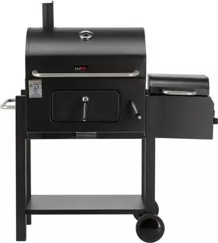 Trizeratop Holzkohlegrill Deluxe mit Räucherfunktion 112x62x121cm, 35kg (TRI-99925)