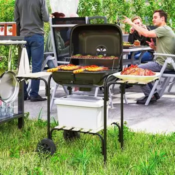 Outsunny Holzkohlegrill (846-180V00BK)