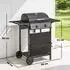 Outsunny Gasgrill (DE846-288V90BK0431)