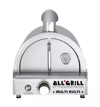 Paella World MULTI-KULTI Set 2 Gasgrill mit Edelstahlpizzahaube, zündgesichert (201-2)