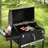 Royal Gourmet Holzkohlegrill Grillwagen Grillfläche 59x42cm schwarz (CD1824GE-G)